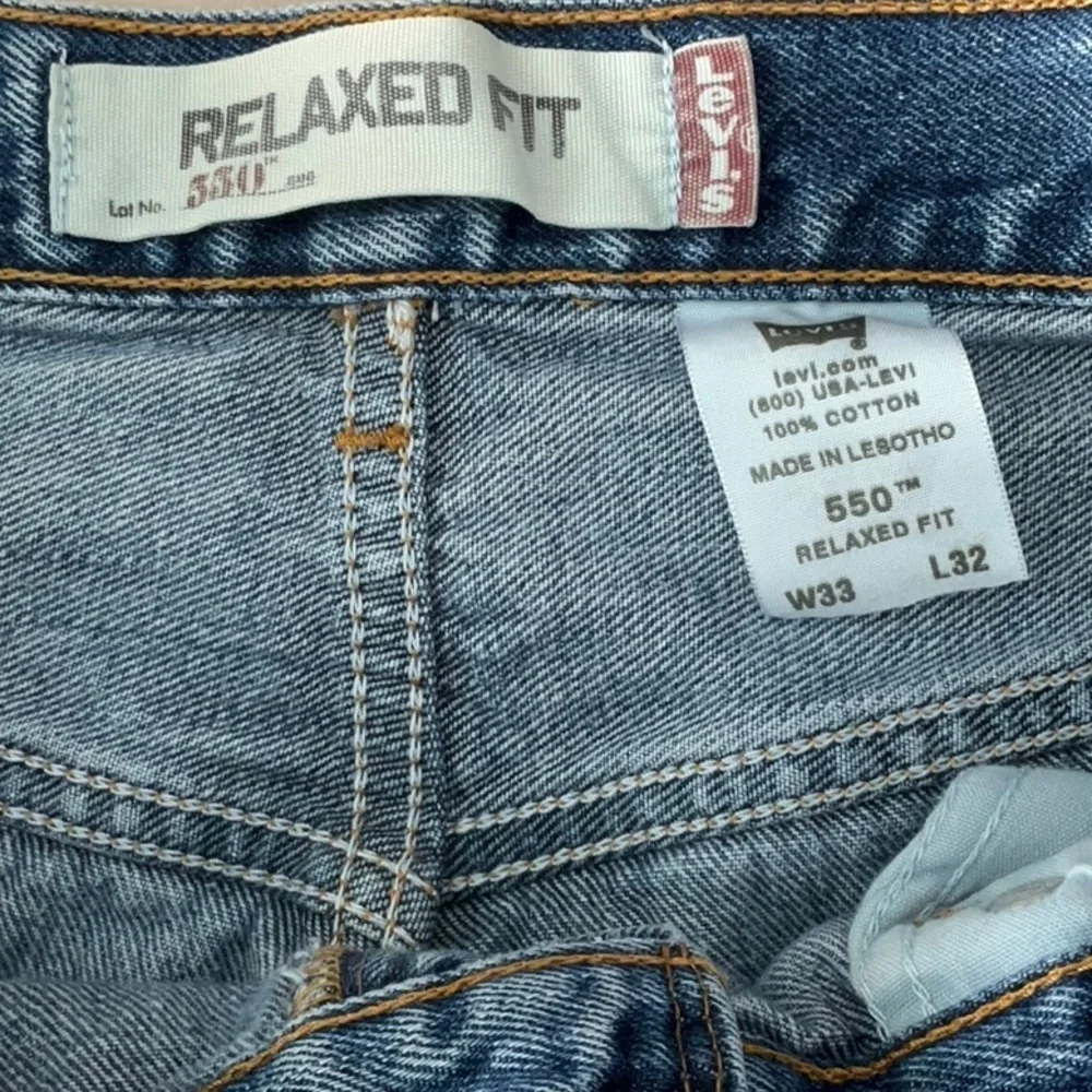 Levi’s Relaxed Fit 550 Blue Men's Jeans